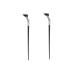 TEONEI Fan Mascara Brushes Eyelash Eyebrow Brush Makeup Brush Eye Lashes Makeup Tools Eyelash Brush Eyebrow Brush Eye Shadow Brush,2Pcs(Bent)