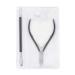 Fashion Stainless Steel Clipper Manicure Nail Art Tool Remove Dead Skin Nail Cuticle Scissor With Cuticle Pusher Cuticle Trimmer