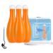 Bowling Blue Bubble Toilet Bowl Cleaner - Bowling Blue Bubble Household Toilet Automatic Blue Bubble Toilet Bottle Toilet Tank Cleaner Automatic Dispenser for Deodorizing & Descaling (3pcs) (3pcs)