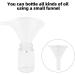dijiusidy Empty Liquid Bottle With Glass Pipettes Refillable Leakproof Travel Dispenser Vacation Household Cosmetic Container Aromatherapy Transparent 2ml Transparent 2ml - Buy Online on GoSupps.com