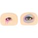 MAGICLULU Practical Eye Skin 3 sets Up Professional Eyeshadow Makeup Make Skin Silicone of Artificial Practice Eye Simulated - Buy Online on GoSupps.com