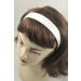 Buy 2.5cm White Satin Covered Alice Band | Multicoloured Hair Headband | International Shipping - Buy Online on GoSupps.com