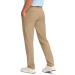 Obla Men's Golf Pants - Slim Fit Stretch Lightweight with 5 Pockets Casual Travel Dress Work Pants for Men 36W x 32L Khaki - Buy Online on GoSupps.com