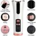 Buy Cordless Automatic Hair Curler - USB Charging Wireless Curling Iron with LCD Screen for Easy Curls & Waves - Buy Online on GoSupps.com