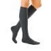 Medi - Medive Forte compression stockings |Medical compression stockings CCL 2 for women and men |Compression stockings class 2 |Size II - Open tip |Black