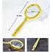 Spacmirrors Magnifying Glass 10x Magnification Handheld for Metallic Gold Fashion and N Magnifier - Buy Online on GoSupps.com