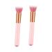 AUTSUPPL 2pcs Cosmetics Brush Professional Makeup Brush Concealer Brush Makeup Brishes Makeup Brushs Wooden