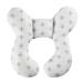 Baby Travel Pillow KAKIBLIN Baby Neck Pillow Baby Head Support for car seat Baby Neck Support Pillow for car seat Pushchair (White Cross) Twig