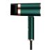 1300W Fast Blow Dryer Salon Hairdryer Foldable Hair Dryer Low Noise Large Air Volume Overheat Protection 2 Speed and 3 Heat Setting 1.8m Cable with Hanging Loop Concentrator for Home or Salon Pink Green