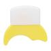 Half Moon Shape Silicone Eyeliner Aid Short Handle Multifunctional Silicone Wing Tip Anti-Shake Eye Makeup Aid for Daily Makeup