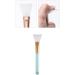 Makeup Tool Silicone Facial Mask Brush Hairless Face Makeup Applicator Mud Mask Brush DIY Mask Cosmetic Brush Blue - Buy Online on GoSupps.com