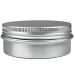 24 Pack 2 Oz Screw Top Aluminum Tin Cans for Lip Balm, Cosmetics & Candles - Metal Storage Jars with Screw Cap for Makeup, Salve & Tea - Buy Online on GoSupps.com