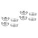 Milisten 2 Sets Cake Baking Mold Chocolate Jelly Rings Football Cake Pan Cajas para Fresas Con Chocolate Cooking Aluminum Baking Pans Egg Spherical Baking Supplies Aluminum Alloy 16x16x7cmx2pcs