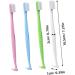 Buy Gleavi Double-Sided Travel Toothbrush Set - 4 Portable Manual Toothbrushes with Soft Bristles | Ideal Home Accessories for International Shipping - Buy Online on GoSupps.com