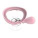 Transparent Washer Relieve Eye Fatigue Dry Squeeze Silicone Eye Cup Pink