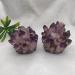 Natural Amethyst Cluster raw Stones geode Reiki Quartz Crystal Minerals Gemstone Remove Negative Home Goods (Size : 300-400g) - Buy Online on GoSupps.com