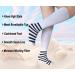 Diabetic Socks for Men & Women - 4 Pairs Non-Binding Bariatric Lymphedema Extra Wide Walking Boot Socks | Comfort & Support - Buy Online on GoSupps.com
