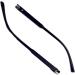 VIORNO glasses legs glasses legs 1 pair of glasses temples made of plastic replacement temples for glasses temples black