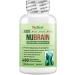 NuBrain Advanced Brain Booster - Memory, Focus, Sleep & Clarity Supplement with Vitamin B6, Ginkgo Biloba, Bacopa Monnieri & More - 60 Vegan Capsules - Buy Online on GoSupps.com