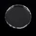 Transparent Glass Resin Nail Art Palette Nail Polish Gel Holder Drawing Color Palette Polish Mix Palette Manicure DIY Tool Cosmetic Mixing Palette Round glass piece 02 - Buy Online on GoSupps.com