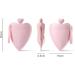 Bcofoa Heart-Shaped Silicone Heat Bottle - Safe Explosion-Proof Warm & Cold Comfort - Pink - Buy Online on GoSupps.com