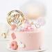 6-Pack Gold Birthday Cake Topper Set  Double-Sided Glitter  Acrylic Happy Birthday Cake Toppers /Cupcake Toppers  Birthday Decorations for Children or Adults. 6Pack-Gold2 - Buy Online on GoSupps.com