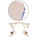 Replacement Metal Eyeglass Nose Pads for Rimless Glasses - Gold 1 Piece | Durable Nose Bridge Accessories - Buy Online on GoSupps.com