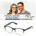 Adjustable Reading Glasses for Men & Women - Multi-Focus Dial Vision 0.5X to 2.5X for Small Print - Round Design - Buy Online on GoSupps.com