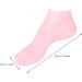JECOMPRIS Silicone Moisturizing Socks Softening Dry Cracked Feet Rough for Calluses Spa Gel Socks Foot Care Pink - Buy Online on GoSupps.com