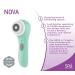 Spa Sciences NOVA Sonic Facial Cleansing Brush - Exfoliating System for All Skin Types - 3 Speeds - Waterproof & USB Rechargeable - Buy Online on GoSupps.com