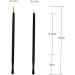 Baluue 150 Pcs Wand Applicator Eyeliner Liquid Gel Liner Eyeliner Gel Eyeliner White Liquid Eyeliner Orange - Buy Online on GoSupps.com