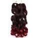 Just Another One French Spiral Curls Curly Braiding Hair Loose Wave Crochet Hair Braids Pre Stretched Braiding Extension Artificial Hair 22 inch Womens Girls & unisex Ombre Brown and Red TBUG Ombre Brown and Red 22 inches - Buy Online on GoSupps.com