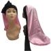 YUPs Long Silk Satin Adjustable Hair Bonnet for Long Hair - Pink - Buy Online on GoSupps.com