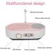Luejnbogty 3 in 1 Dust Collector for Nail Drill Nail Drill Refill with Manicure Tool with LED Light Pink - Buy Online on GoSupps.com