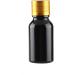 Tianzd 6-Pack 15ml Gloss Black Glass Bottles - Sealed Stopper & Gold Cap for Fragrance Oil & Aromatherapy - Ideal for Travel & Massage - Buy Online on GoSupps.com