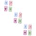 Solustrie 12 STK Contact lens container Local travel case Contact case for pink eyes lens pockets lens case lens container eye care holder short-sighted glass case