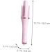 Healeved Fully Automatic Hair Curling Iron Straightener Hair Tool Curling Wand Hair Curlers Pink Abs - Buy Online on GoSupps.com