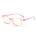 Tofox children's glasses anti blue light glasses clear lens glasses colored glasses frame glasses frame for boys and girls anti blue light glasses color 4