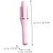 NOLITOY 2pcs Fully Automatic Hair Curling Iron Tool Straightener Hair Curler Hair Rollers Pink Abs 32.50X5.50X5.50CMx2pcs Pinkx2pcs - Buy Online on GoSupps.com