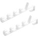 Cabilock 4 Pcs Towel Hooks Hanging Rack Multifunction Door Hanger 2pcsx2pcs Whitex2pcs - Buy Online on GoSupps.com