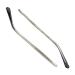 Ygnjh glasses replaced the legs.Glasses glasses plastic brilliant parts glasses replacement ironing bars metal tooth thickness 1.2 mm 1 pair of silver