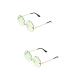 Healeeved 3 pairs of sunglasses 90s disco sun glasses cloud-sunglasses Funny party glasses metallic sunglasses trendy sunglasses beach sunglasses Gr nx2stk 13.5x12.5cmx2pcs