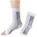 Buy Myayd Ankle Bandage & Compression Socks for Plantar Fasciitis - 1 Pair for Men & Women | Sports & Fitness Support (White) - Buy Online on GoSupps.com