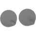 2pcs Reusable Electrode Pads for Electrical Stimulation - Round Soft Silicone Physiotherapy Accessories - Buy Online on GoSupps.com
