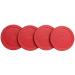 Mini Air Hockey Pucks and Paddles Replacement Set - Red Pushers and Pucks Value Pack - Buy Online on GoSupps.com