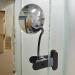 Ampper Clip On Security Mirror | Convex Cubicle Mirror for Personal Safety | 3.35 Round Glass Mirror | Frameless Design - Buy Online on GoSupps.com