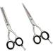 Professional Hairdressing Barber Salon Scissors Thinning Scissors Set 5.5" Razors Edge Super Sharp Hair Cutting Scissors - Buy Online on GoSupps.com