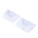 Milisten Pair Metatarsal Foot Bunion Sleeve pad Half Toe Sleeve Neuroma Pads Gel Toe Protector Silicone Metatarsal Pads Metatarsal Gel Sleeve Toe Pouches Pads Toes Cushion White