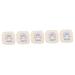 Gleavi external decoration 5 pieces napkin-storage bag Cute cosmetic bag travel shopping bag wallet wallet for women wallets