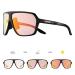 KAPVOE Photochromic Cycling Glasses for Men Women Sports Sunglasses MTB Biking Sunglasses UV Protection 02